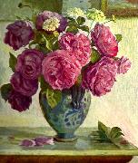 anders trulson blommor France oil painting artist